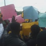 Pandemonium in COZA as protest turns violent 