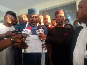 Okorocha-with-newsmen-at-INEC-headquarters-on-Tuesday–e1560286074252