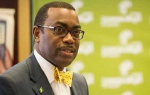 President of Africa Development Bank (AfDB), Akinwunmi Adesina