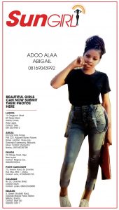 ADOO ALAA ABIGAIL 08169043992
