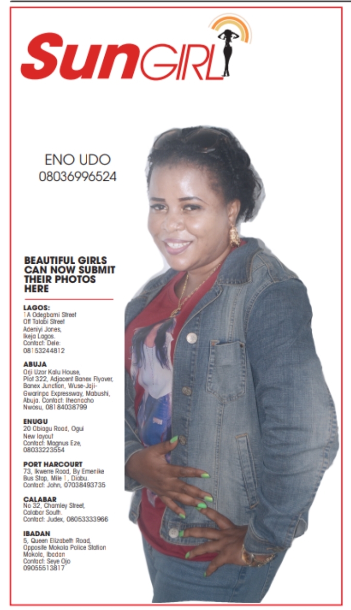 Sun Girl: ENO UDO 08036996524