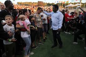 Worshippers seek T.B. Joshua’s blessing in Nazareth