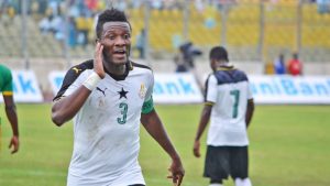 captain while Asamoah Gyan