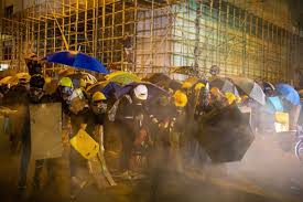 China blames Western forces for Hong Kong crisis