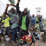 Confusion as Okada riders battle policemen in Ibadan