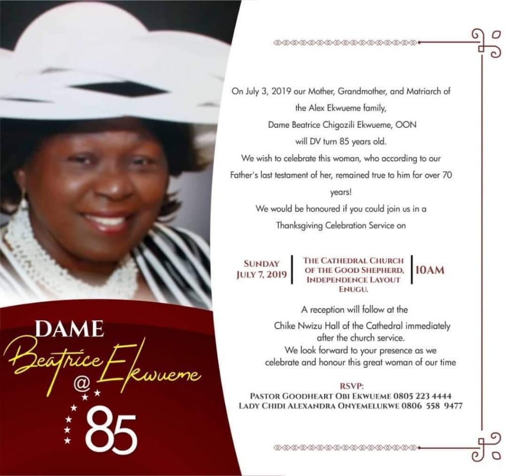 Ekwueme-wife