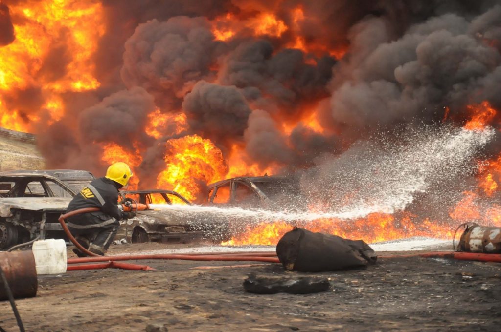 Fire-explosion