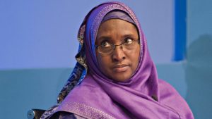 Former Minister of Finance, Mrs. Zainab Ahmed