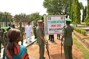 Guards Battalion builds mini zoo, childrens park for military families