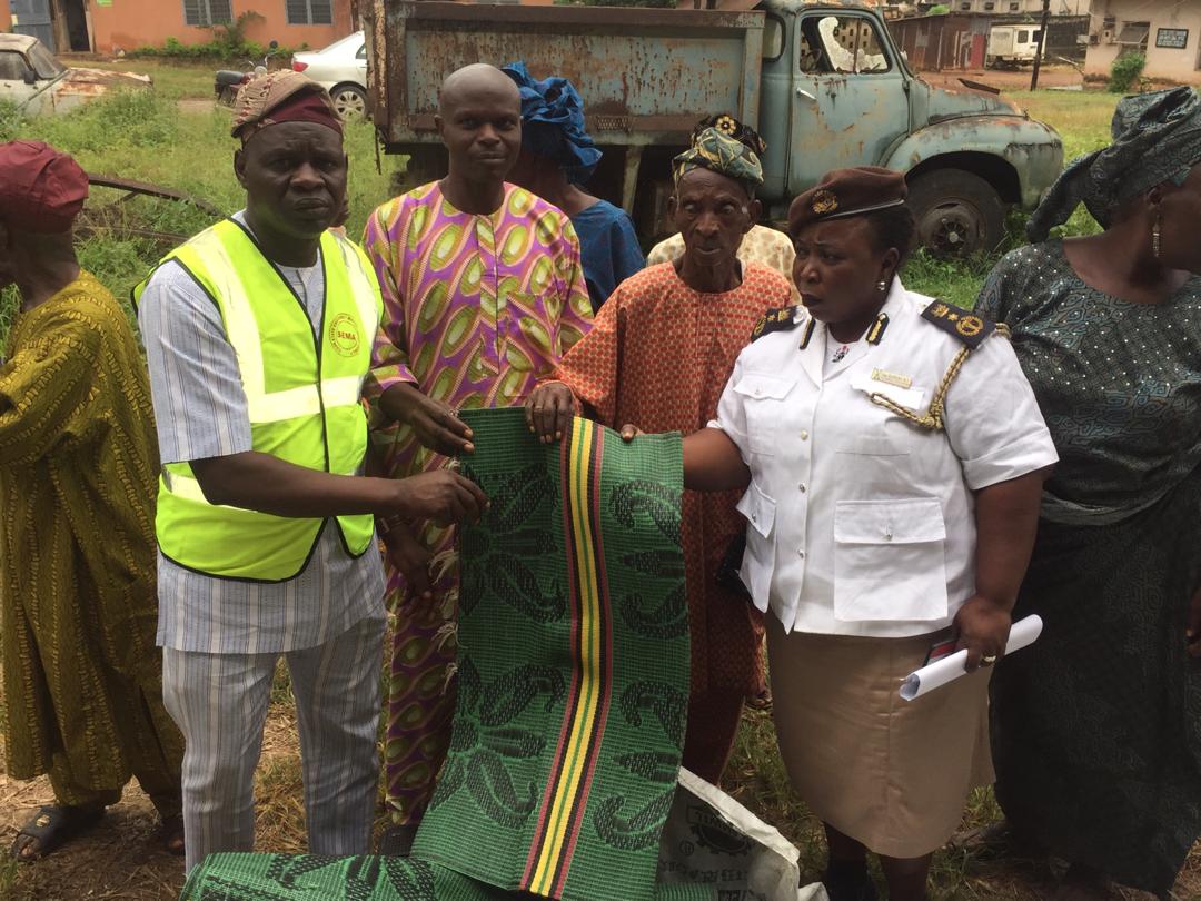 Rainstorm victims: Ijebu North LGA receives relief materials