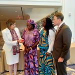 Rebecca Sharibu (2nd left)