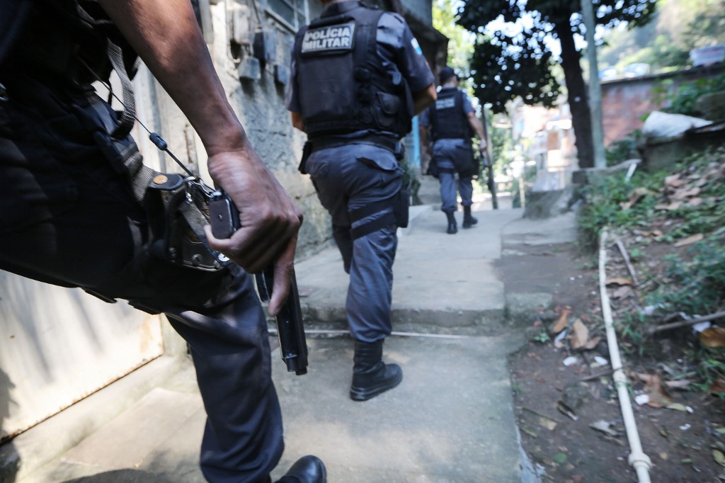 Pacifying Police Units Patrol Rio Favelas Ahead Of Olympic Games