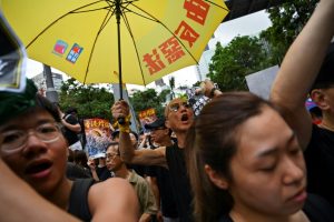Protesters unmoved as Hong Kong leader says China extradition bill ‘dead’