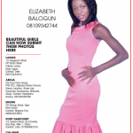 SUN GIRL: ELIZABETH BALOGUN 08109342744-070935