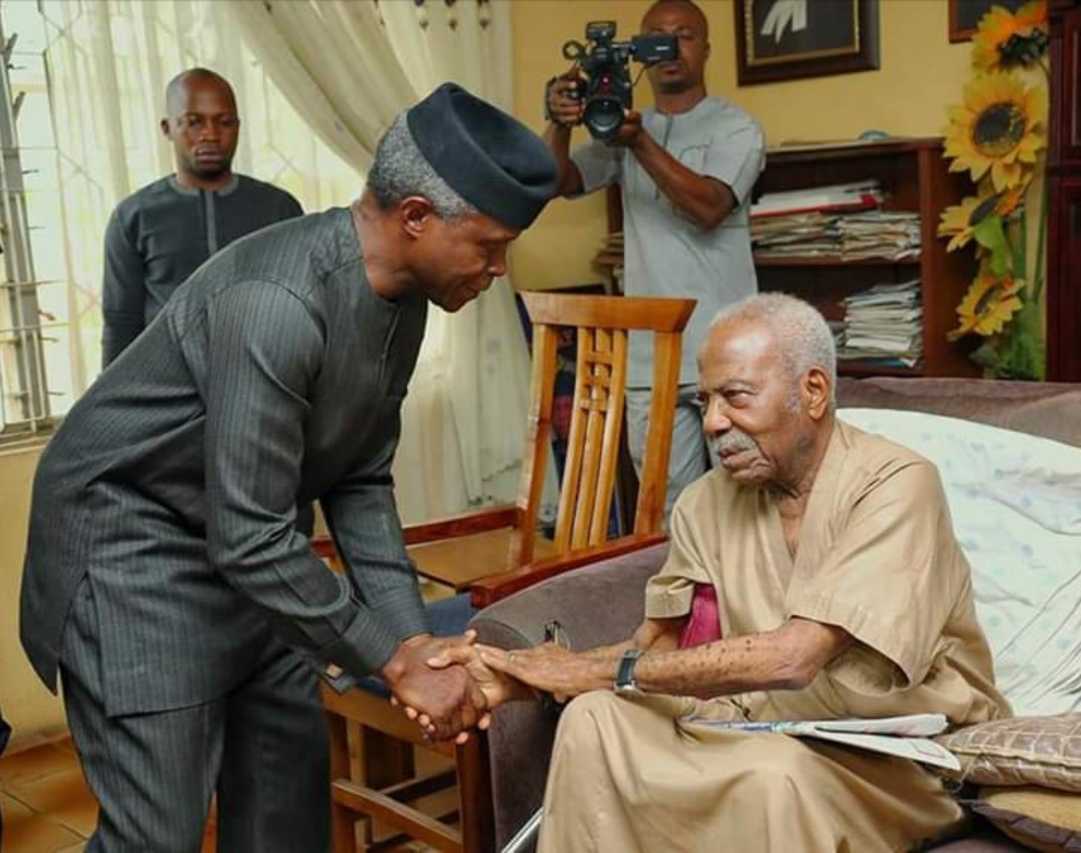 Osinbajo (left), Fasoranti (right)