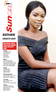 SUN GIRL: ESTHER, 09067514597-071728