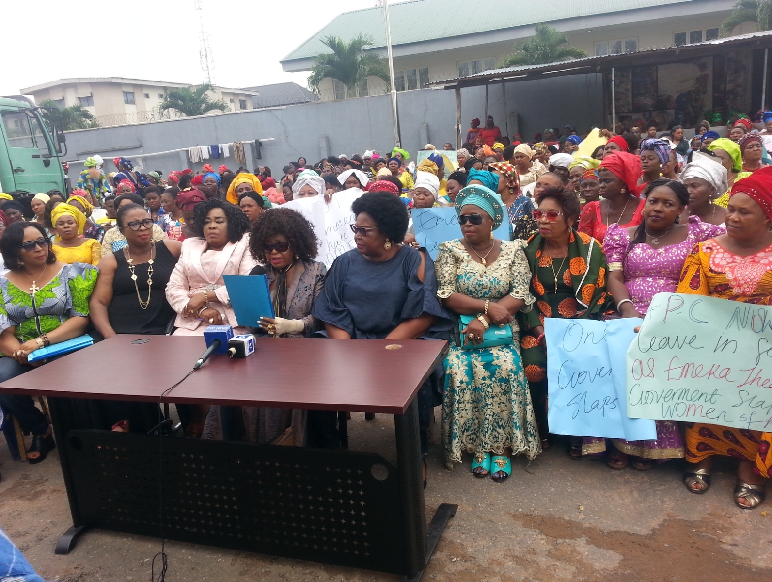 Women group petition Mrs Buhari over alleged assault on Okorocha’s daughter 