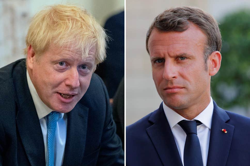 Boris-Johnson-Emmanuel-Macron