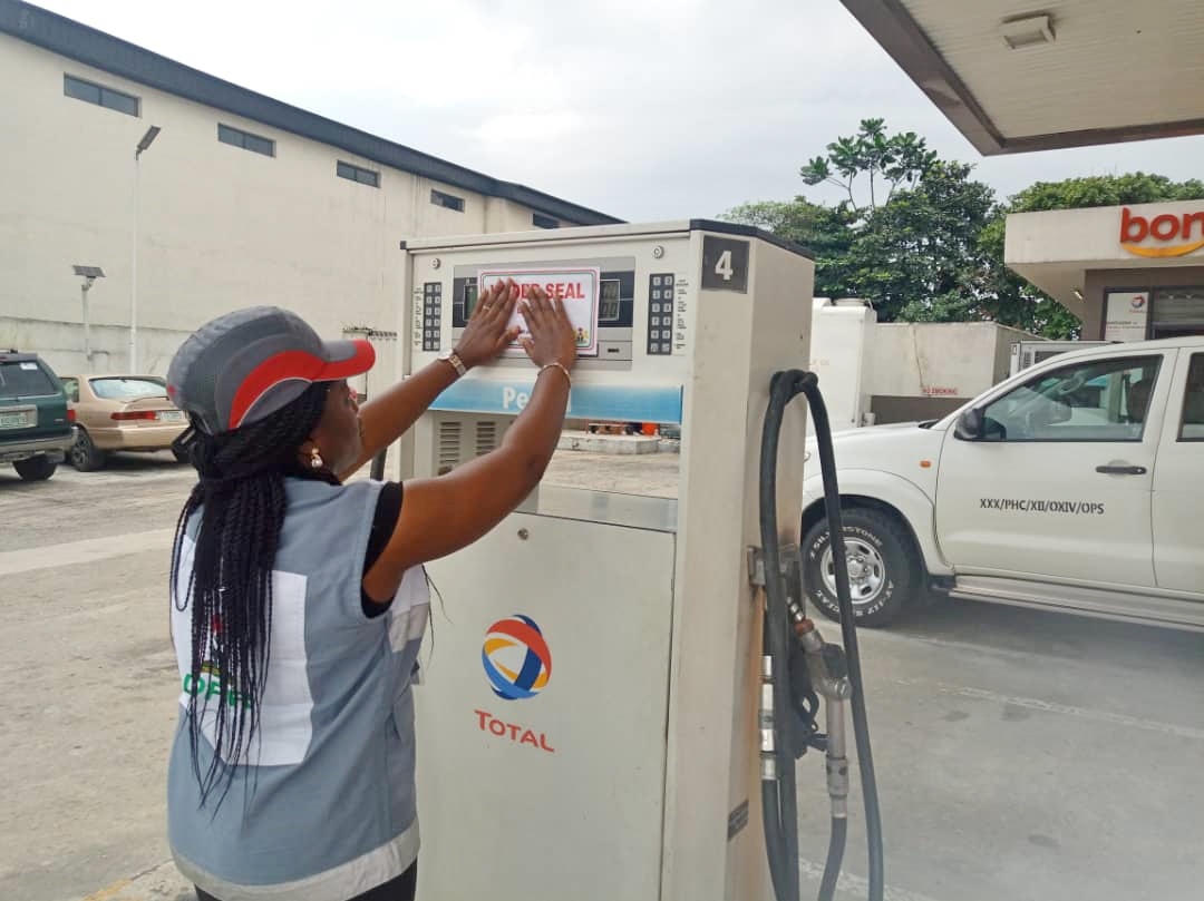 DPR-sealing-a-Total-Filling-Station-in-Port-Harcourt.