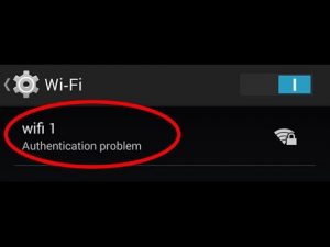 How to solve Wi-Fi authentication problem