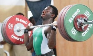 Nigerian-weightlifter