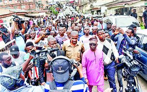 Pic.29. Human Right Activists protest in Lagos PAGE 6