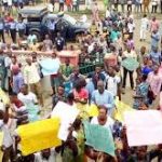 Protesters storm APC