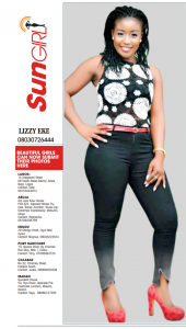 SUN GIRL: LIZZY EKE, 08030726444-063338