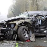 The accident scene