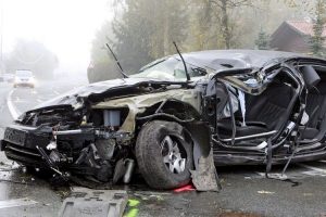 The accident scene