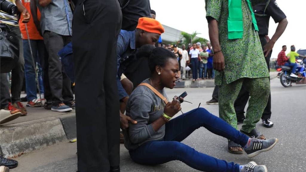 protest in Abuja