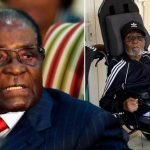 Former Zimbabwean leader Robert Mugabe
