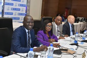 SEC Ag. DG Mary Uduk (middle)