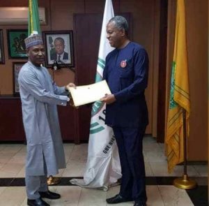 Nigerian High Commissioner to  South Africa, Ambassador Kabiru Bala,
