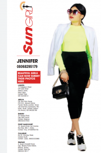 SUN GIRL: JENNIFER, 08068295179