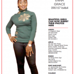 SUN GIRL: ENNA GRACE, 09015716464