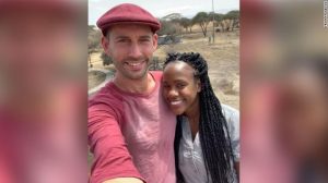 Steven Weber and Kenesha Antoine.