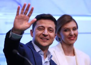 Ukrainian leader Zelensky