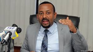 Ethiopian Prime Minister, Abiy Ahmed Ali.