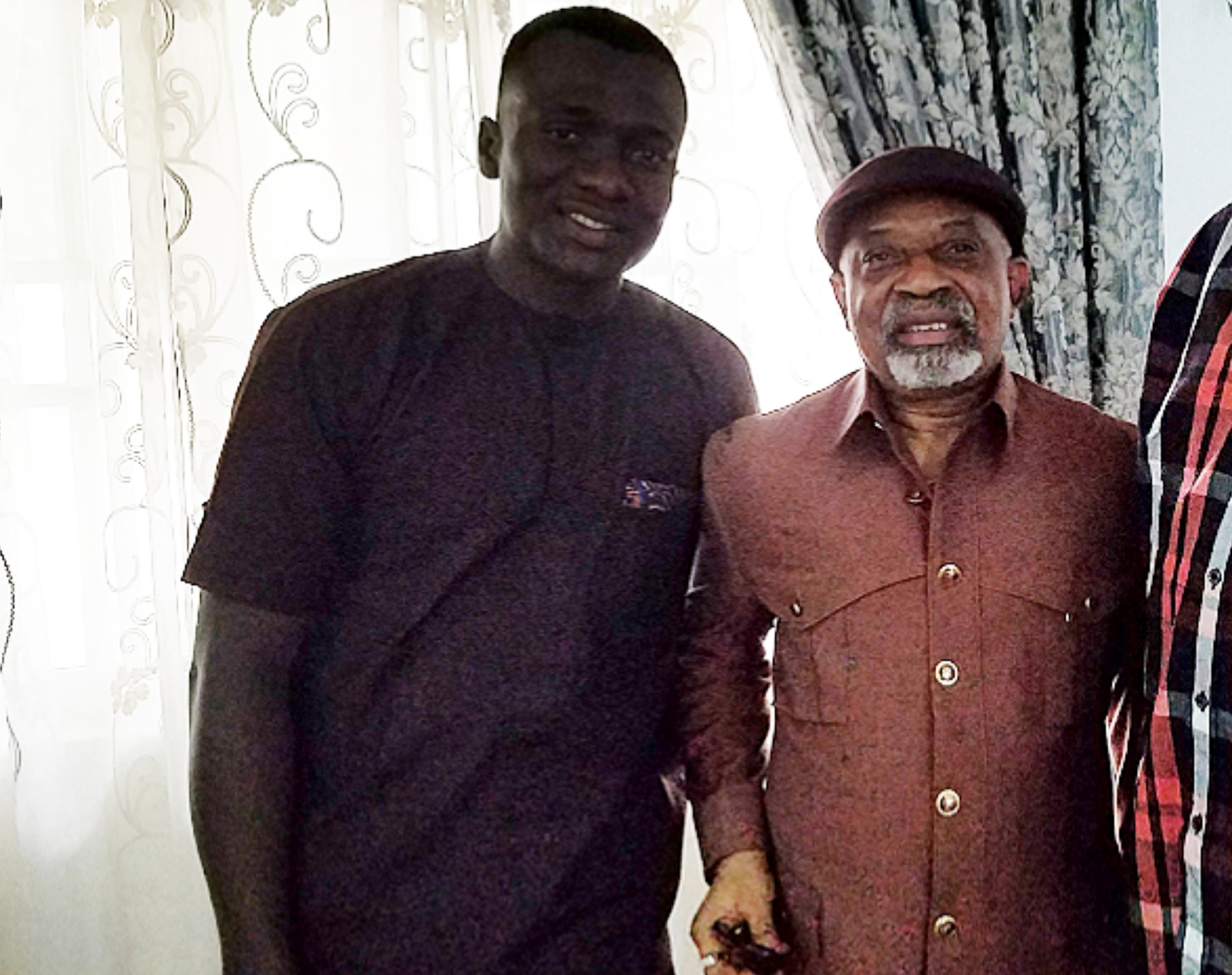 Kenneth Udeh (left), Chris Ngige (right)