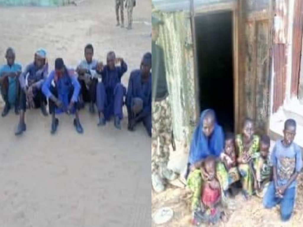 Soldiers arrest Boko Haram terrorists, informants, rescue 27 hostages