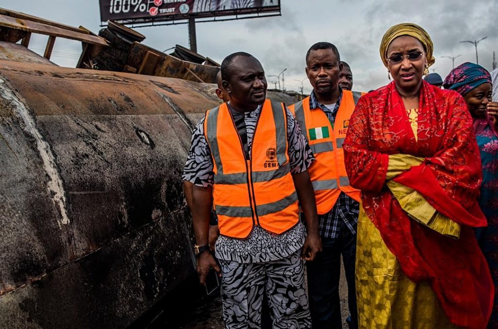 Minister of Humanitarian Affairs, Disaster Management and Social Development, Hajia Sadiya Umar-Farouq