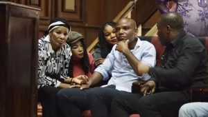 My mother was sacrificed for Biafra restoration – Nnamdi Kanu
