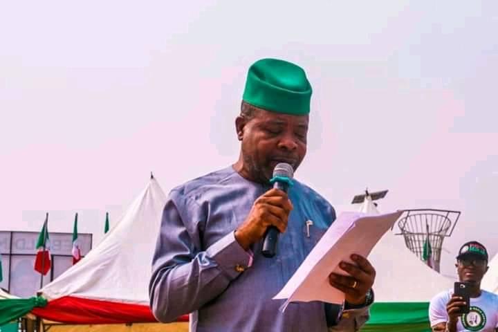 How Ihedioha is fixing collapsed roads in Imo