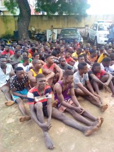Anambra police grab 115 criminal suspects for various offences