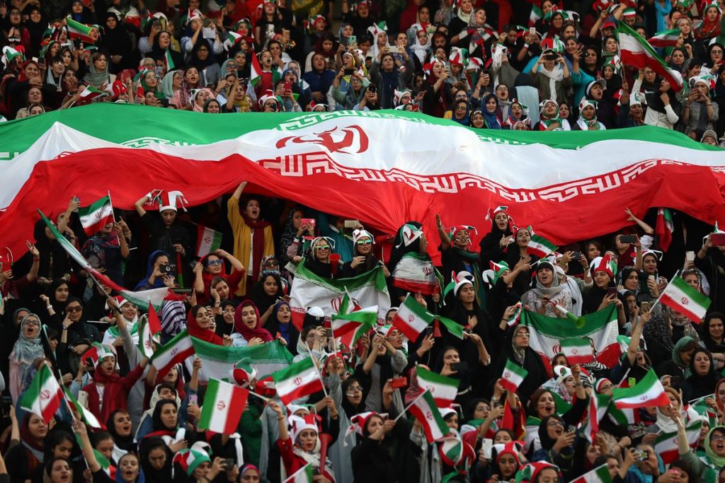 Iran Women At Match