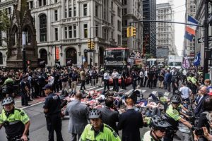 Nearly 300 arrested as climate activists block central London roads