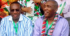 Senator Andy Uba (L) and Chris Uba (R)
