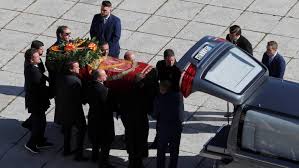 Spain relocates exhumed body of ex-dictator Franco