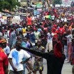 Thousands march against Guinean president’s third term bid